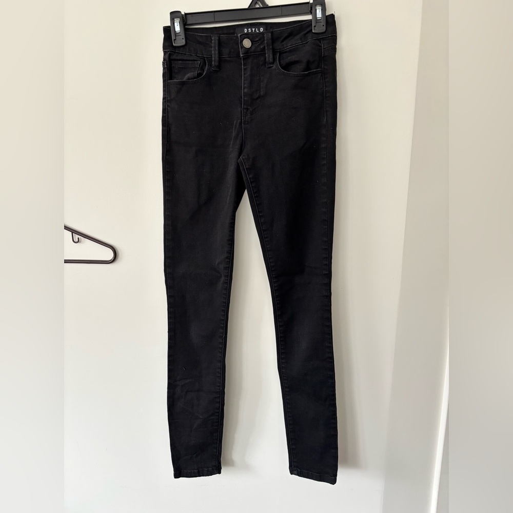 DSTLD BLK HIGH RISE SKINNY jeans